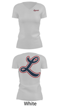Louisville Legends Baseball 30344695 Women's Short Sleeve V-neck Shirt - 7