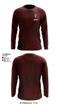 Mount Diablo High School Swimming 26368182 Long Sleeve Performance Shirt 1