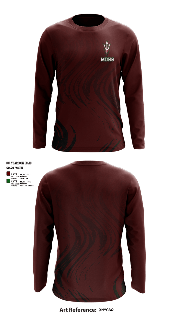 Long Sleeve Performance Shirt, Mount Diablo High School Swimming, Swimming, Teamtime, Team time, sublimation, custom sports apparel, team uniforms, spirit wear, spiritwear, sports uniforms, custom shirts, team store, custom team store, fundraiser sports, apparel fundraiser