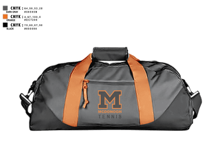 Duffle Bag, Girls Tennis McDonogh School, Tennis, Teamtime, Team time, sublimation, custom sports apparel, team uniforms, spirit wear, spiritwear, sports uniforms, custom shirts, team store, custom team store, fundraiser sports, apparel fundraiser