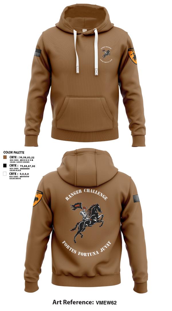 Hoodie, Ranger Challenge, , Teamtime, Team time, sublimation, custom sports apparel, team uniforms, spirit wear, spiritwear, sports uniforms, custom shirts, team store, custom team store, fundraiser sports, apparel fundraiser