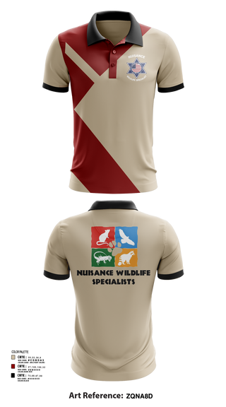 Short Sleeve Performance Polo, Nuisance Wildlife Specialist, , Teamtime, Team time, sublimation, custom sports apparel, team uniforms, spirit wear, spiritwear, sports uniforms, custom shirts, team store, custom team store, fundraiser sports, apparel fundraiser