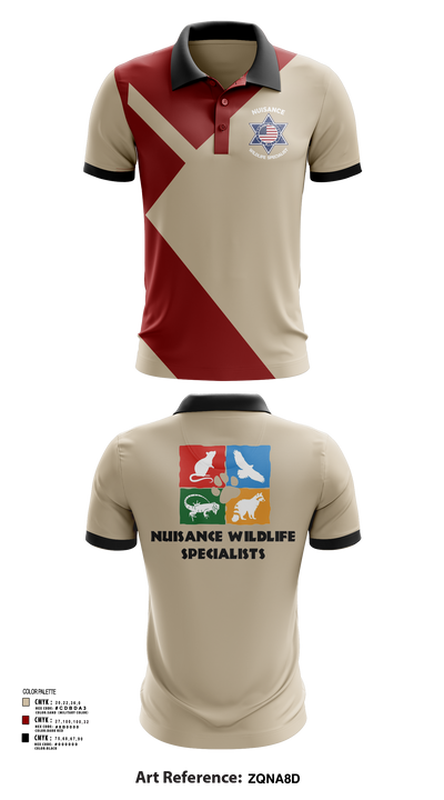 Nuisance Wildlife Specialist 50727946 Short Sleeve Performance Polo - 123