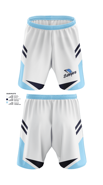 Saugerties High School Golf 90540515 Athletic Shorts With Pockets - 50