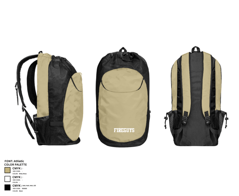 Gear Bag, FIREGUYS, , Teamtime, Team time, sublimation, custom sports apparel, team uniforms, spirit wear, spiritwear, sports uniforms, custom shirts, team store, custom team store, fundraiser sports, apparel fundraiser