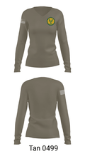 160th mp bn 37897815 Women's Long Sleeve V-neck Shirt - 77