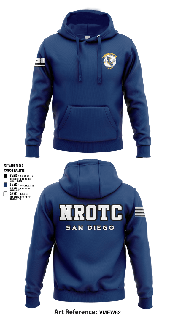 Hoodie, NROTC San Diego, Marines, Teamtime, Team time, sublimation, custom sports apparel, team uniforms, spirit wear, spiritwear, sports uniforms, custom shirts, team store, custom team store, fundraiser sports, apparel fundraiser