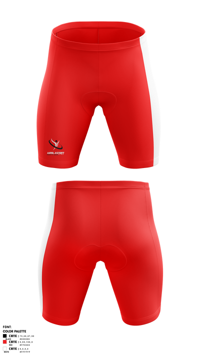 Airblastoff Lions 14236654 Men's Compression Shorts - 5