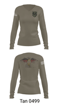 3./HSchRgt1 84402594 Women's Long Sleeve V-neck Shirt - 77