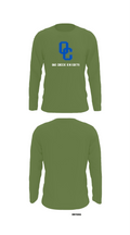Oak Creek Knights 26467111 Long Sleeve Performance Shirt - 20