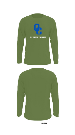 Long Sleeve Performance Shirt, Oak Creek Knights, Men's Volleyball, Teamtime, Team time, sublimation, custom sports apparel, team uniforms, spirit wear, spiritwear, sports uniforms, custom shirts, team store, custom team store, fundraiser sports, apparel fundraiser
