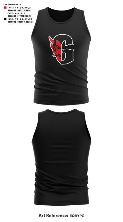Glenwood Springs High School Cheer 12886681 Tank Top - 42