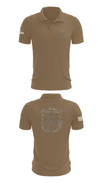 OZARK FIRE 56967541 Short Sleeve Performance Polo - 7