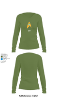 UFP 2338397 Women's Long Sleeve V-neck Shirt - 42