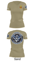 TS FEDERAL PRIVATE SECURITY & BODYGUARD 72741630 Women's Short Sleeve V-neck Shirt - 84