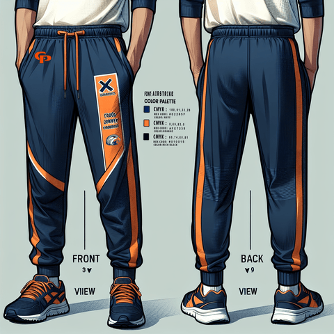 Joggers, College Place High School Cross Country, Cross Country, Teamtime, Team time, sublimation, custom sports apparel, team uniforms, spirit wear, spiritwear, sports uniforms, custom shirts, team store, custom team store, fundraiser sports, apparel fundraiser