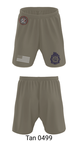 Athletic Shorts With Pockets, GFR Station 3, Fire Department, Teamtime, Team time, sublimation, custom sports apparel, team uniforms, spirit wear, spiritwear, sports uniforms, custom shirts, team store, custom team store, fundraiser sports, apparel fundraiser