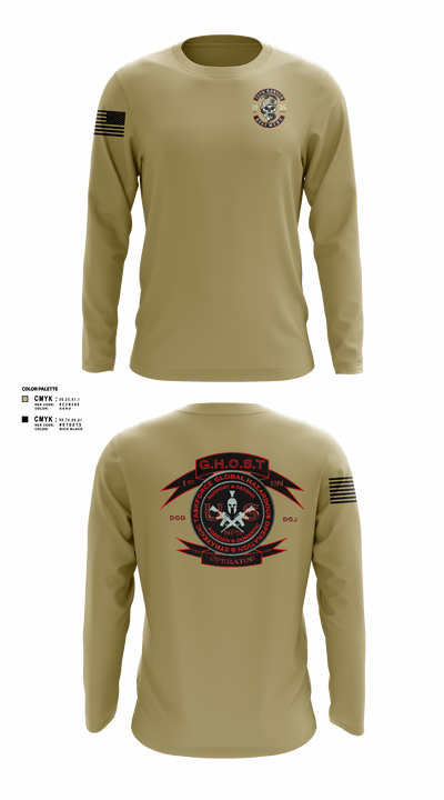 Green Beret 87463289 Long Sleeve Performance Shirt - 131