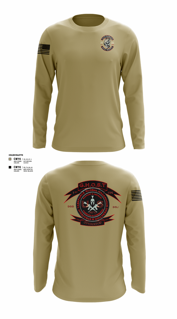 Long Sleeve Performance Shirt, Green Beret, Space Force, Teamtime, Team time, sublimation, custom sports apparel, team uniforms, spirit wear, spiritwear, sports uniforms, custom shirts, team store, custom team store, fundraiser sports, apparel fundraiser