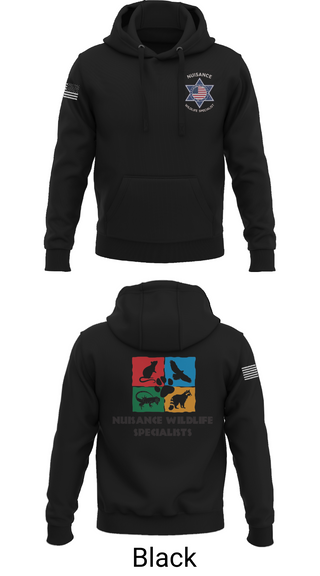 Hoodie, Nuisance Wildlife Specialist, , Teamtime, Team time, sublimation, custom sports apparel, team uniforms, spirit wear, spiritwear, sports uniforms, custom shirts, team store, custom team store, fundraiser sports, apparel fundraiser