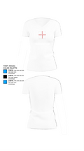 TriggeredUp.com 76062487 Women's Short Sleeve V-neck Shirt - 18