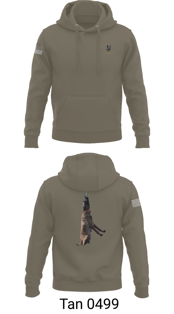 Hoodie, Mals K9, Army, Teamtime, Team time, sublimation, custom sports apparel, team uniforms, spirit wear, spiritwear, sports uniforms, custom shirts, team store, custom team store, fundraiser sports, apparel fundraiser