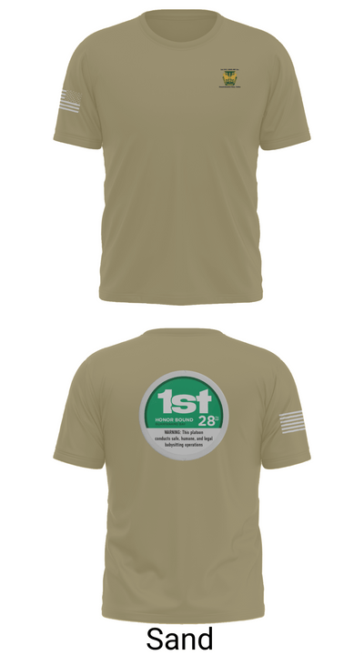 28th MP Company 42431415 Old School Cotton Feel Shirt - 86