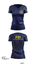 FBI Citizens Academy 38142590 Women's Short Sleeve V-neck Shirt - 103