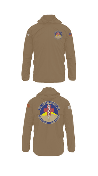 Windbreaker, 18 MDSS, Air Force, Teamtime, Team time, sublimation, custom sports apparel, team uniforms, spirit wear, spiritwear, sports uniforms, custom shirts, team store, custom team store, fundraiser sports, apparel fundraiser