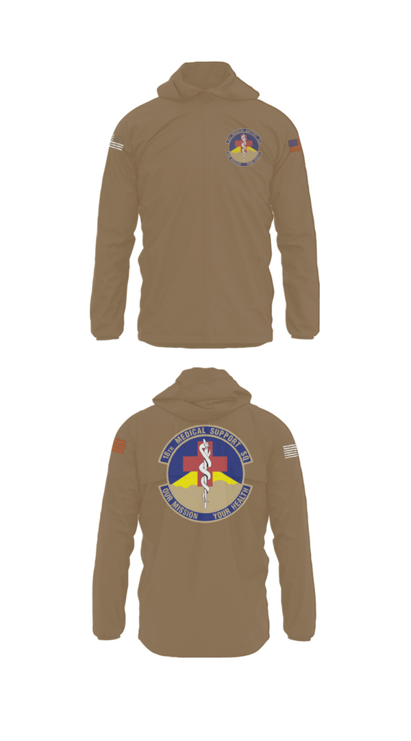 Windbreaker, 18 MDSS, Air Force, Teamtime, Team time, sublimation, custom sports apparel, team uniforms, spirit wear, spiritwear, sports uniforms, custom shirts, team store, custom team store, fundraiser sports, apparel fundraiser