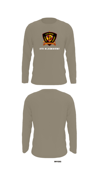 12th MLR COMMSTRAT 81672538 Long Sleeve Performance Shirt - 72