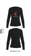 3rd Intelligence Battalion 49807001 Women's Long Sleeve V-neck Shirt - 22