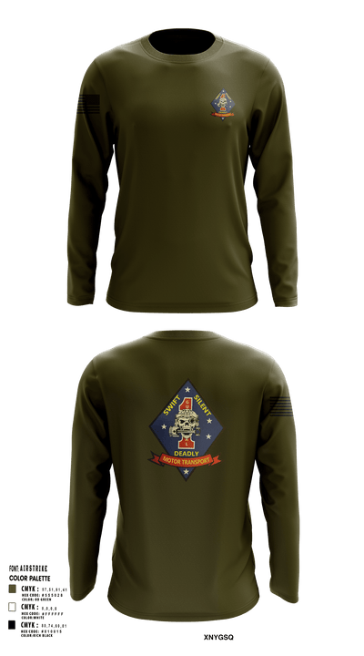 1st Recon 56850190 Long Sleeve Performance Shirt - 122