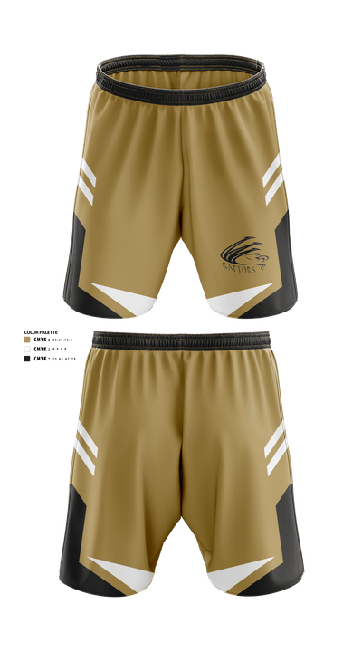 East Ridge High School Golf 24024570 Athletic Shorts With Pockets - 40