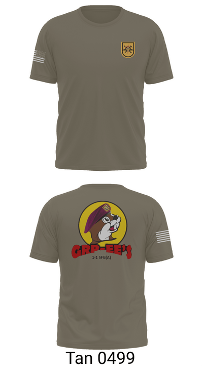 1-1 SFG(A), S-3 84488756 Short Sleeve Performance Shirt - 76