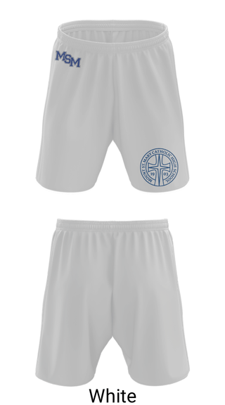 Athletic Shorts With Pockets, Mount St. Mary Catholic School Cross Country, Cross Country, Teamtime, Team time, sublimation, custom sports apparel, team uniforms, spirit wear, spiritwear, sports uniforms, custom shirts, team store, custom team store, fundraiser sports, apparel fundraiser