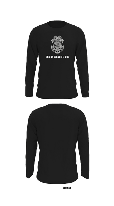 2nd MTB/70th RTI 42557121 Long Sleeve Performance Shirt - 32