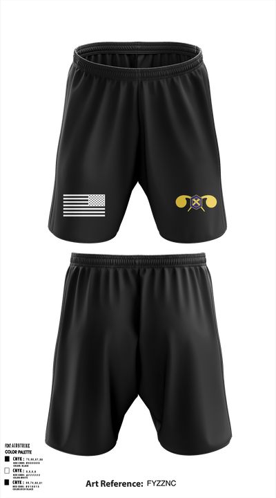 112th CRD95th CBRN Co 64456189 Athletic Shorts With Pockets - 30