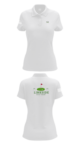 Womens Short Sleeve Performance Polo, On the Links Golf Co, Golf, Teamtime, Team time, sublimation, custom sports apparel, team uniforms, spirit wear, spiritwear, sports uniforms, custom shirts, team store, custom team store, fundraiser sports, apparel fundraiser