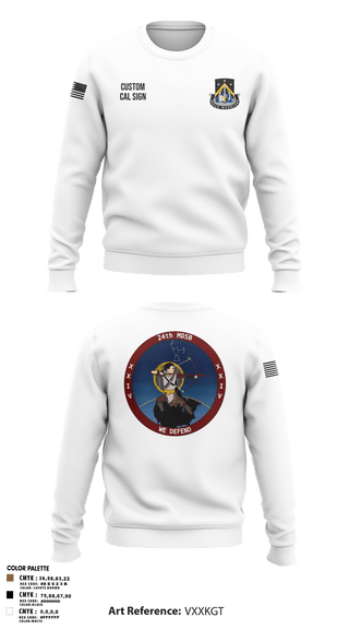 Crew Neck Sweatshirt, 24th MDSB, , Teamtime, Team time, sublimation, custom sports apparel, team uniforms, spirit wear, spiritwear, sports uniforms, custom shirts, team store, custom team store, fundraiser sports, apparel fundraiser