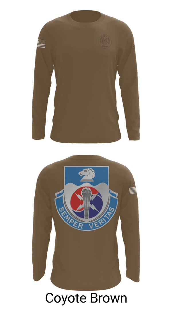 Long Sleeve Performance Shirt, 312TH MI BN, CHARLIE DETACHMENT, Army, Teamtime, Team time, sublimation, custom sports apparel, team uniforms, spirit wear, spiritwear, sports uniforms, custom shirts, team store, custom team store, fundraiser sports, apparel fundraiser