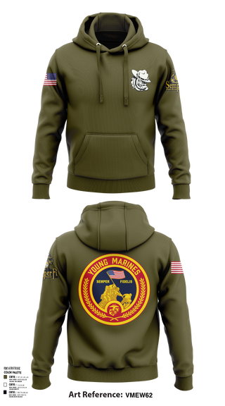 Hoodie, Rogue Valley, Marines, Teamtime, Team time, sublimation, custom sports apparel, team uniforms, spirit wear, spiritwear, sports uniforms, custom shirts, team store, custom team store, fundraiser sports, apparel fundraiser