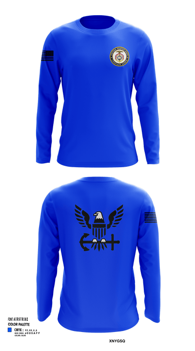 Chaplain Corp 11423583 Long Sleeve Performance Shirt - 112