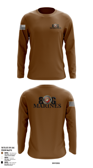 Long Sleeve Performance Shirt, 806 MarinesBoots and Badges of the South Plains, Fire Department, Teamtime, Team time, sublimation, custom sports apparel, team uniforms, spirit wear, spiritwear, sports uniforms, custom shirts, team store, custom team store, fundraiser sports, apparel fundraiser