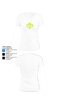 Georgia Aces 68978353 Women's Short Sleeve V-neck Shirt - 18