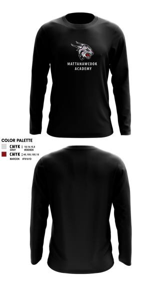 Long Sleeve Performance Shirt, Mattanawcook Academy Wrestling, Wrestling, Teamtime, Team time, sublimation, custom sports apparel, team uniforms, spirit wear, spiritwear, sports uniforms, custom shirts, team store, custom team store, fundraiser sports, apparel fundraiser