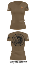 USS MAKIN ISLAND 57574160 Women's Short Sleeve V-neck Shirt - 8