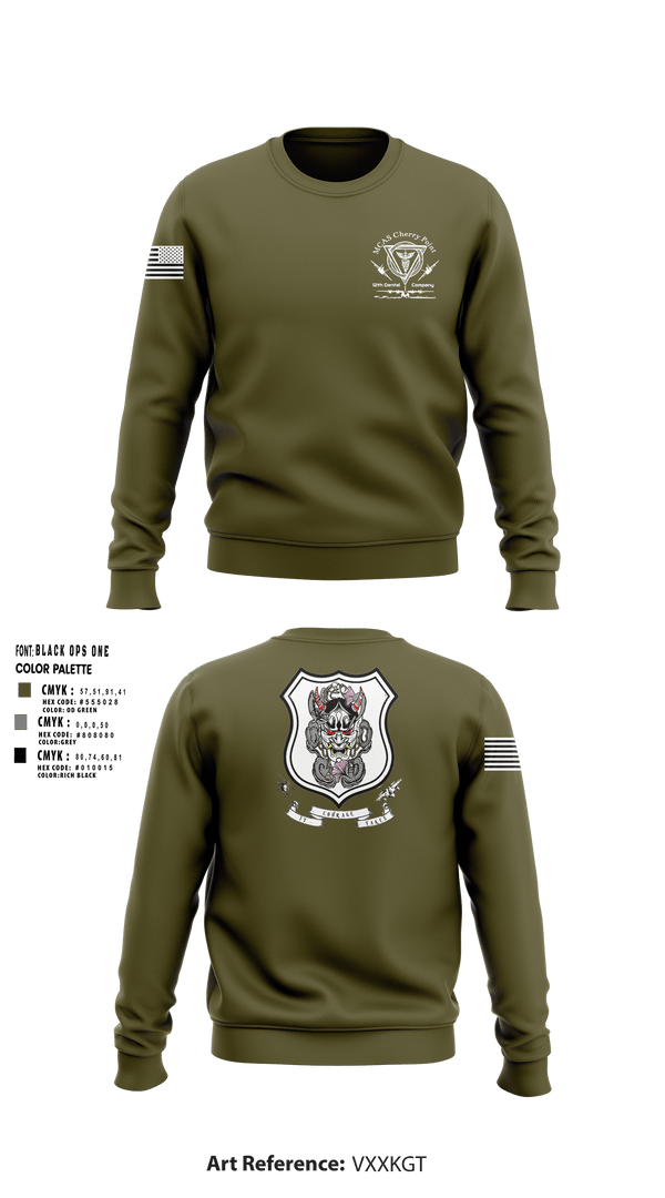 Crew Neck Sweatshirt, 12th Dental Co, Navy, Teamtime, Team time, sublimation, custom sports apparel, team uniforms, spirit wear, spiritwear, sports uniforms, custom shirts, team store, custom team store, fundraiser sports, apparel fundraiser