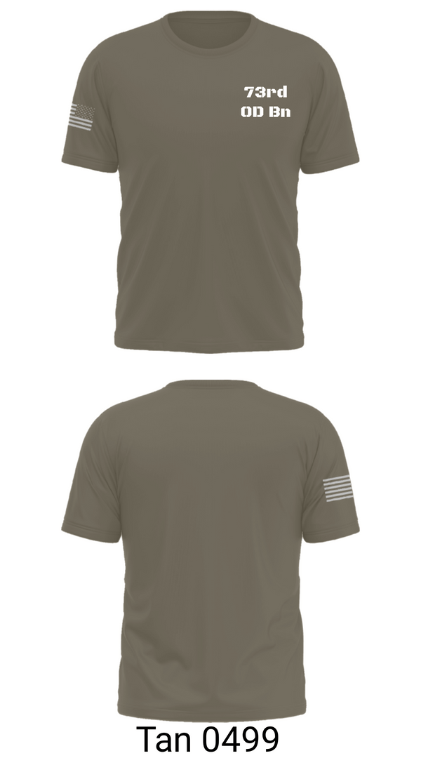 Short Sleeve Performance Shirt, 73rd OD Bn, Army, Teamtime, Team time, sublimation, custom sports apparel, team uniforms, spirit wear, spiritwear, sports uniforms, custom shirts, team store, custom team store, fundraiser sports, apparel fundraiser