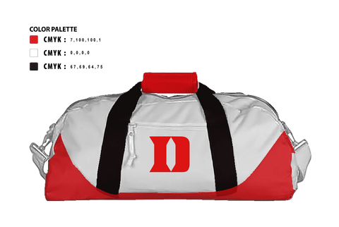 Duffle Bag, Duke High School Golf, Golf, Teamtime, Team time, sublimation, custom sports apparel, team uniforms, spirit wear, spiritwear, sports uniforms, custom shirts, team store, custom team store, fundraiser sports, apparel fundraiser